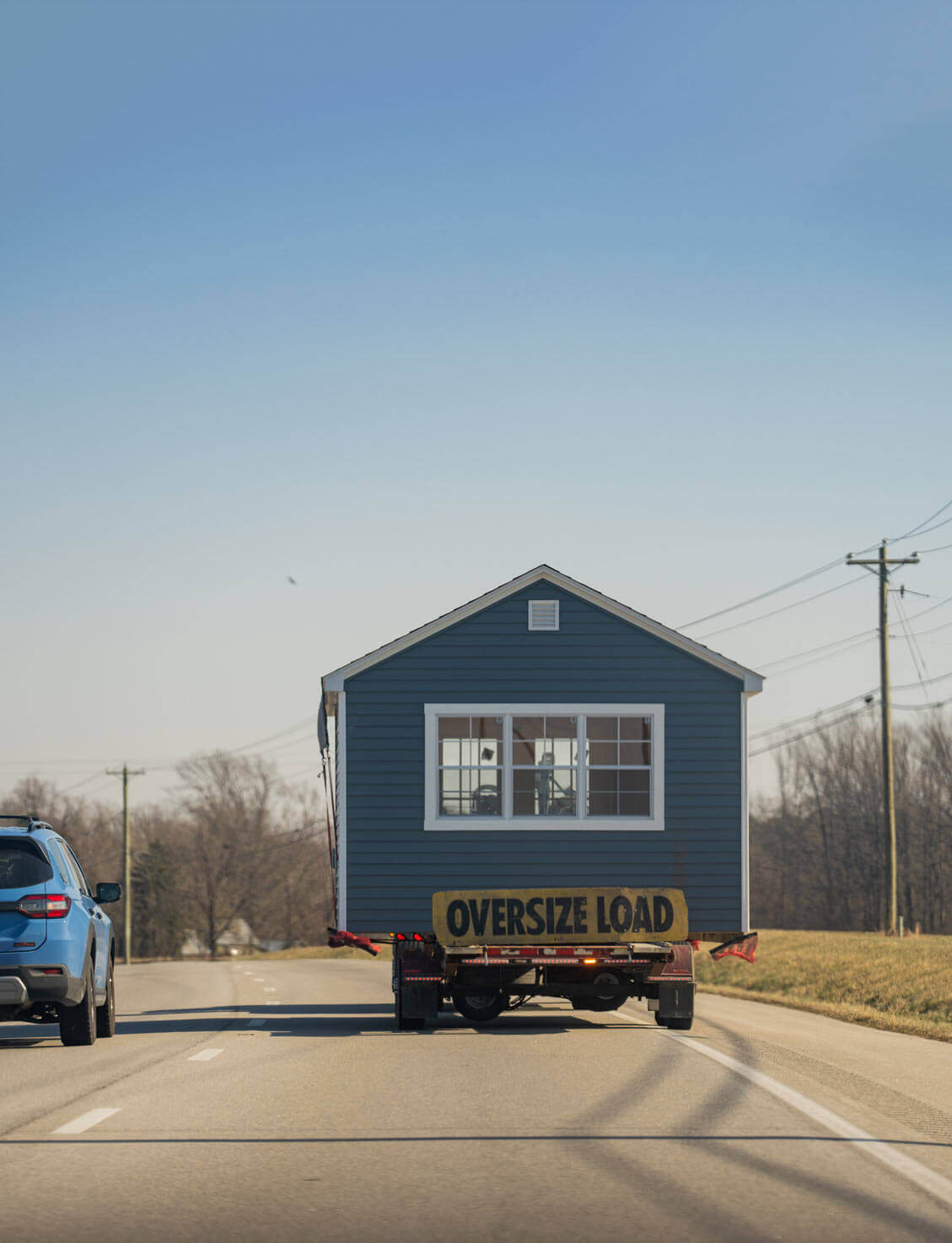 towing of modular vehicle on streets
